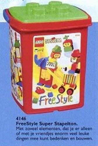 LEGO 4146 Seau Freestyle Extra Large - prix | Brick Broker