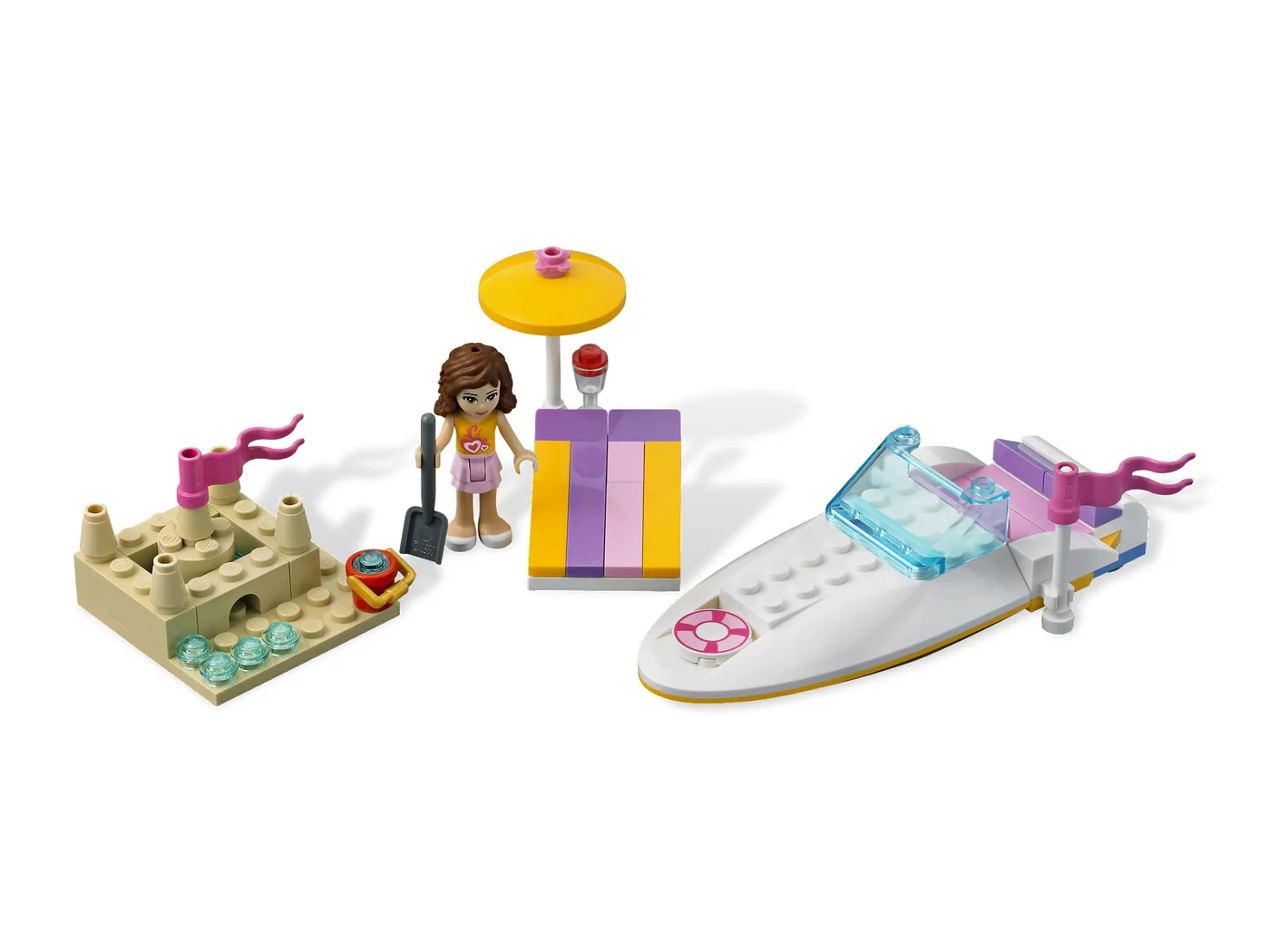 LEGO 3937 Bateau à Moteur d'Olivia - prix | Brick Broker