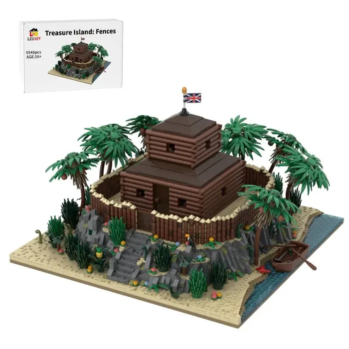 LesDiy Île au Trésor - Construction de la palissade (LESDIY-3670822) - prix | Brick Broker
