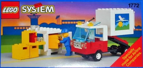 LEGO 1772 Camion porte-conteneurs d'aéroport - prix | Brick Broker