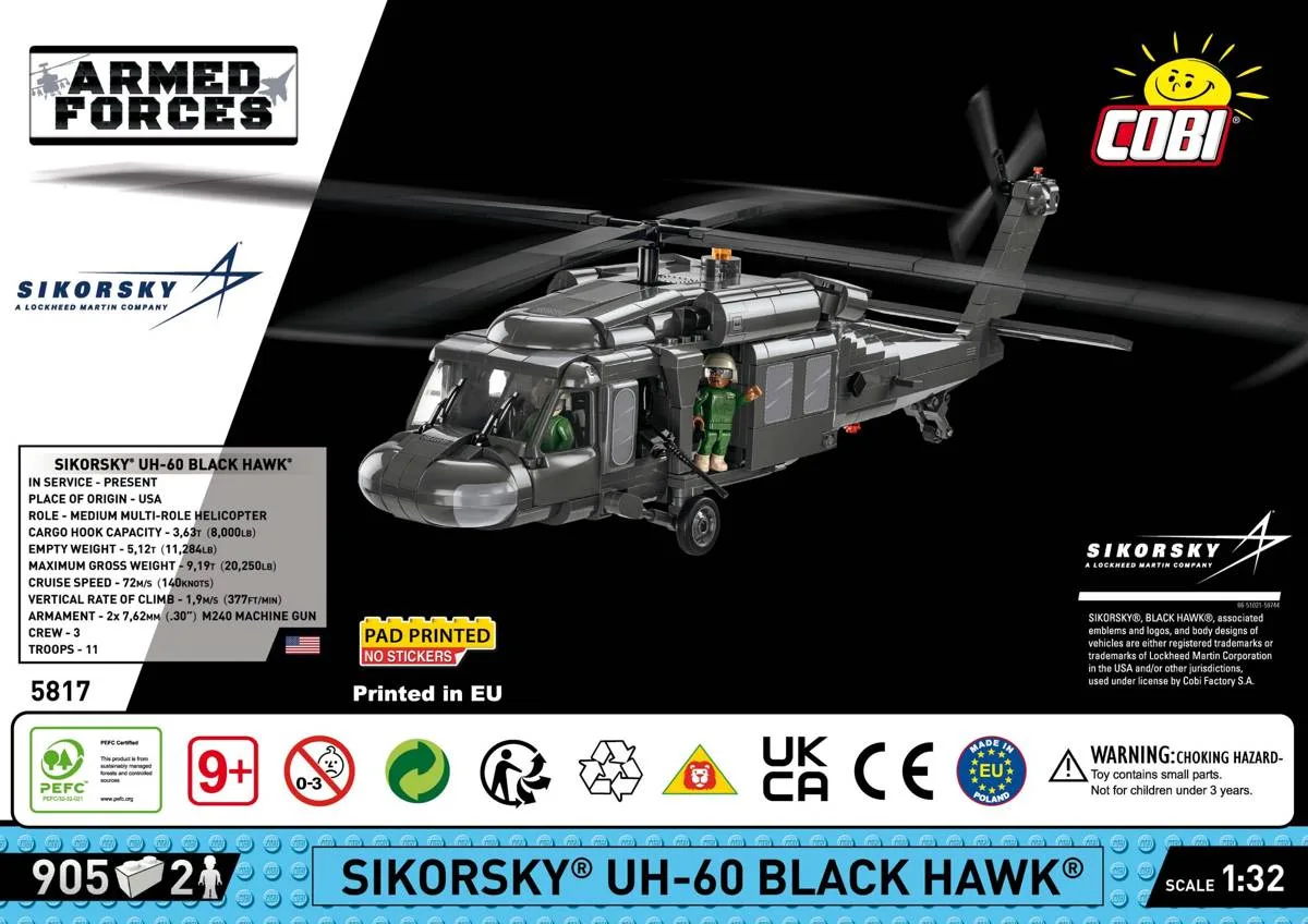 COBI Sikorsky UH-60 Black Hawk (COBI-5817) - prix | Brick Broker