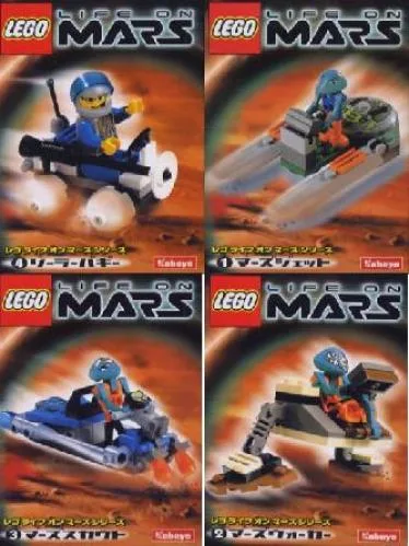 LEGO La vie sur Mars 4-Pack (kabmars-1) - prix | Brick Broker