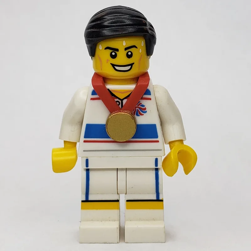 Tactical Tennis Player, Team GB (CMF) — dans quels sets LEGO ? (fig-000969) | Brick Broker