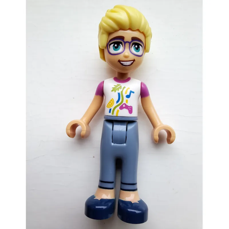 Olly - White Top, Sand Blue Legs — dans quels sets LEGO ? (fig-013925) | Brick Broker