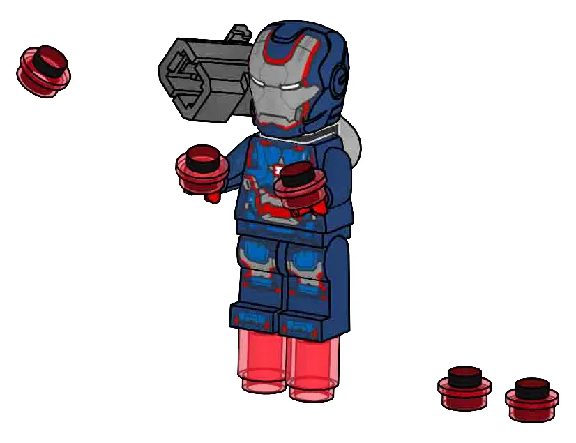LEGO Iron Patriot (L0002279-1) - prix et où acheter | Brick Broker