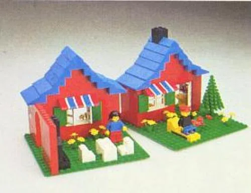 LEGO 376 Maison de ville avec jardin - prix | Brick Broker
