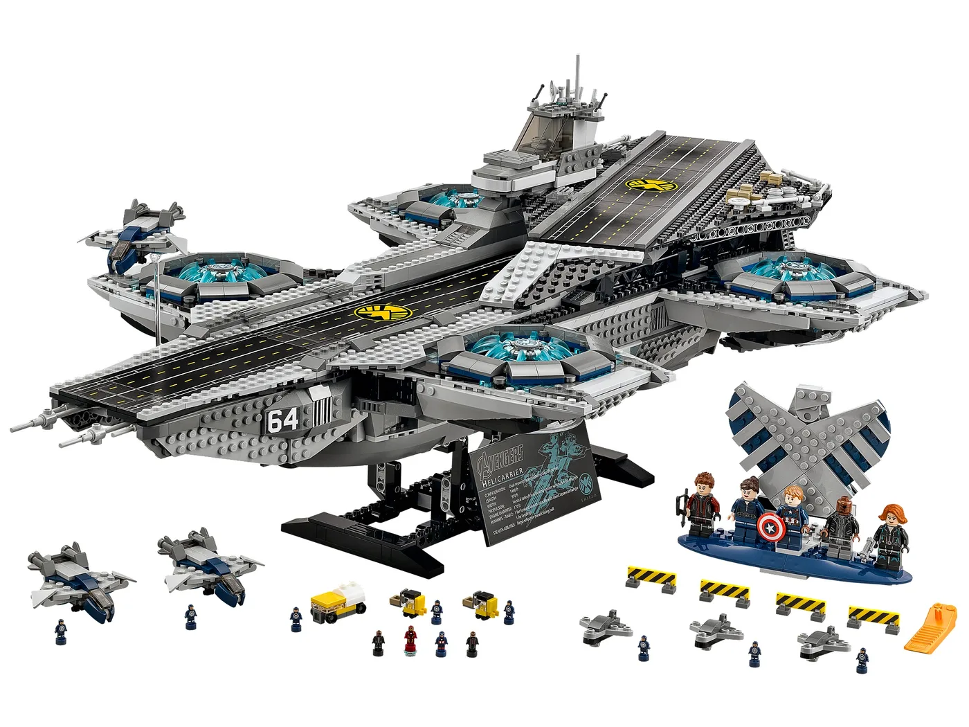 LEGO 76042 Le Héliporteur du S.H.I.E.L.D. - prix | Brick Broker