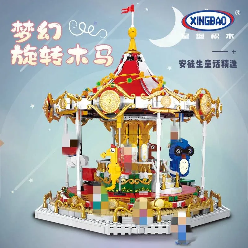 Xingbao Le carrousel féerique d'Anderson (XB-30001) - prix | Brick Broker