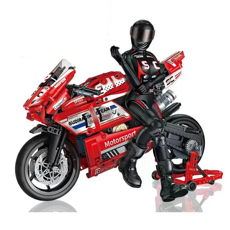 Gudi Moto rouge (GUD-70007) - prix et où acheter | Brick Broker