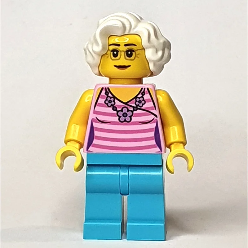 Bright Pink, Medium Azure, White Hair — dans quels sets LEGO ? (fig-009217) | Brick Broker