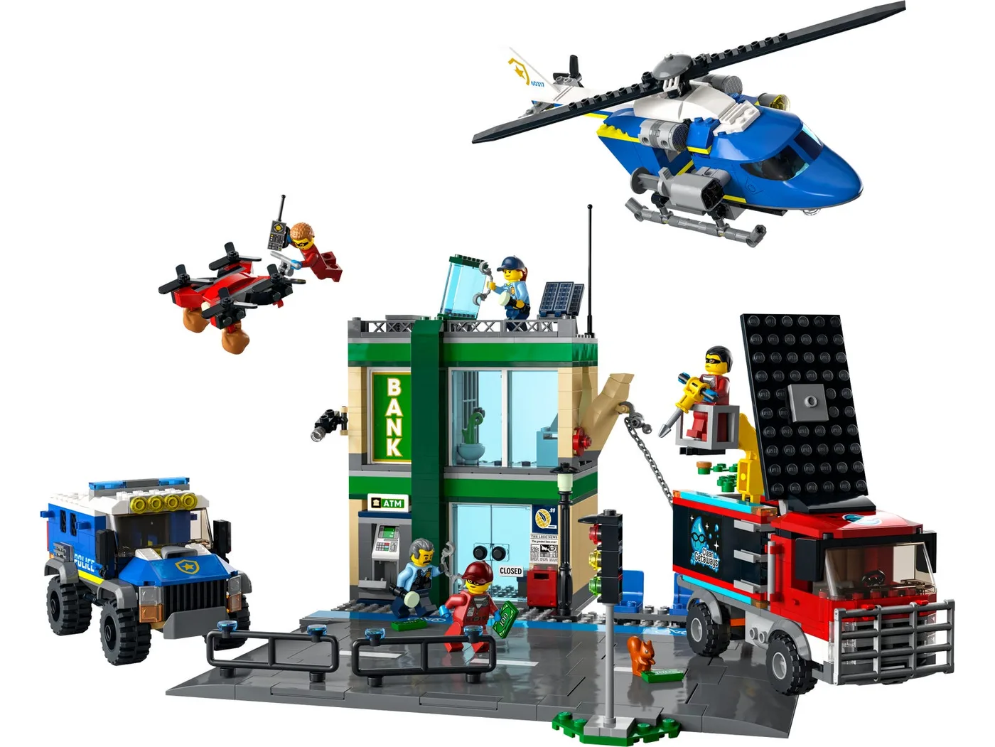 LEGO 60317 Poursuite policière à la banque - prix | Brick Broker