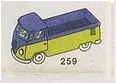 LEGO 259 Pick-up VW 1:87 - prix et où acheter | Brick Broker