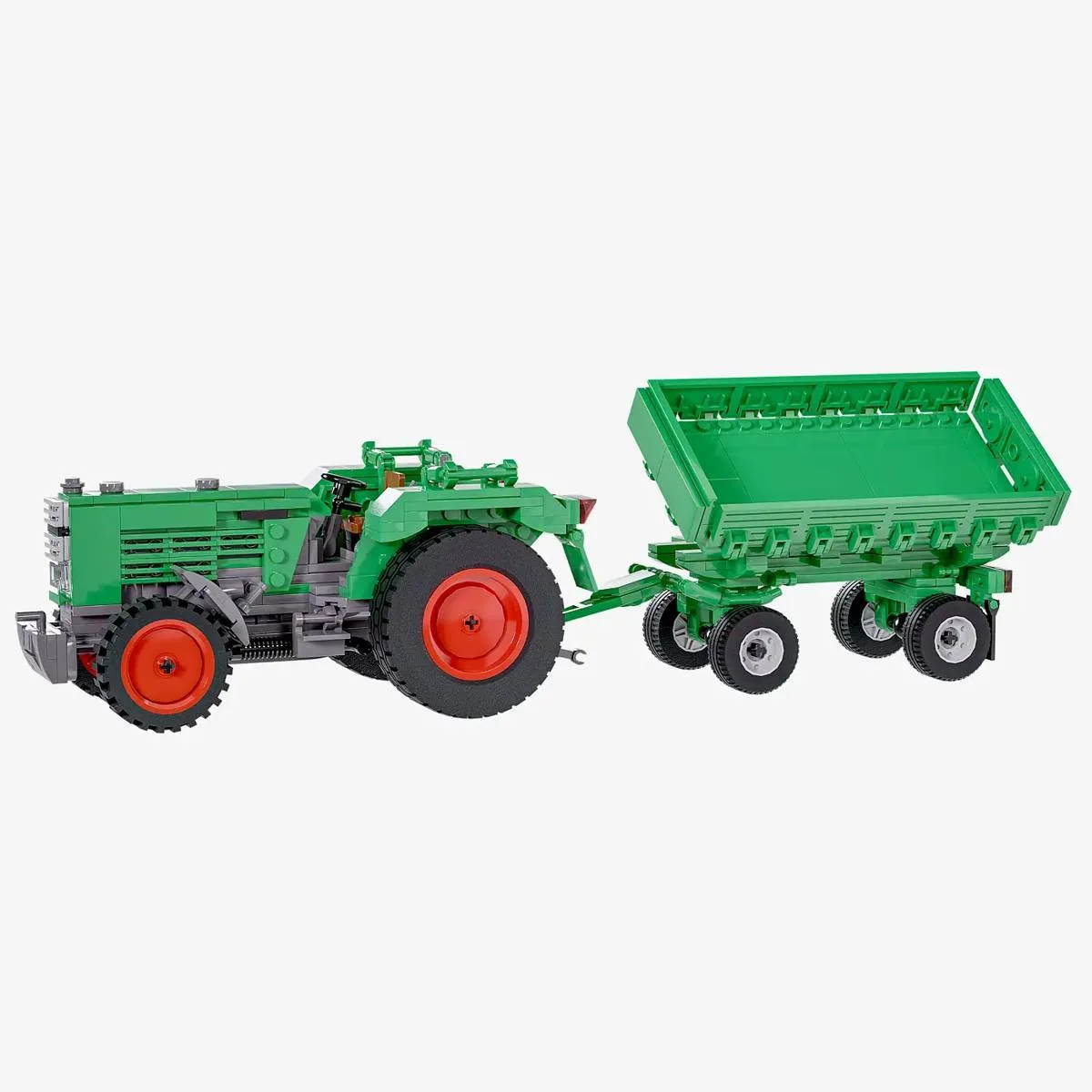 BlueBrixx Tracteur avec remorque (BB-106612) - prix | Brick Broker