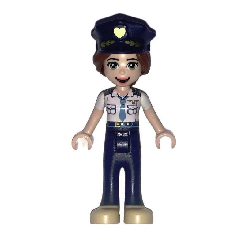 Ashley - White Shirt, Dark Blue Trousers, Dar… — minifigurine LEGO | Brick Broker