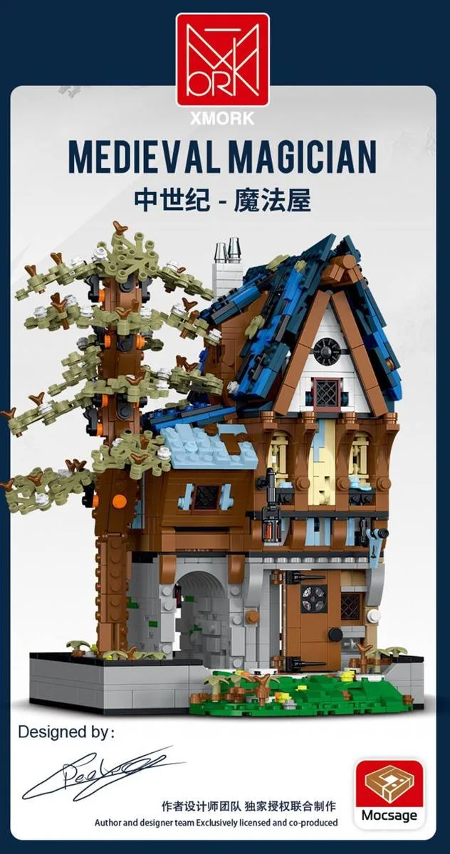 Mork Magicien médiéval (MOR-033032) - prix | Brick Broker