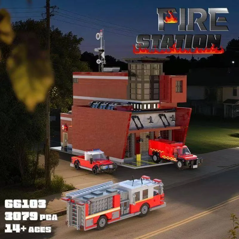 Xbert Caserne de pompiers (XBERT-66103) - prix | Brick Broker