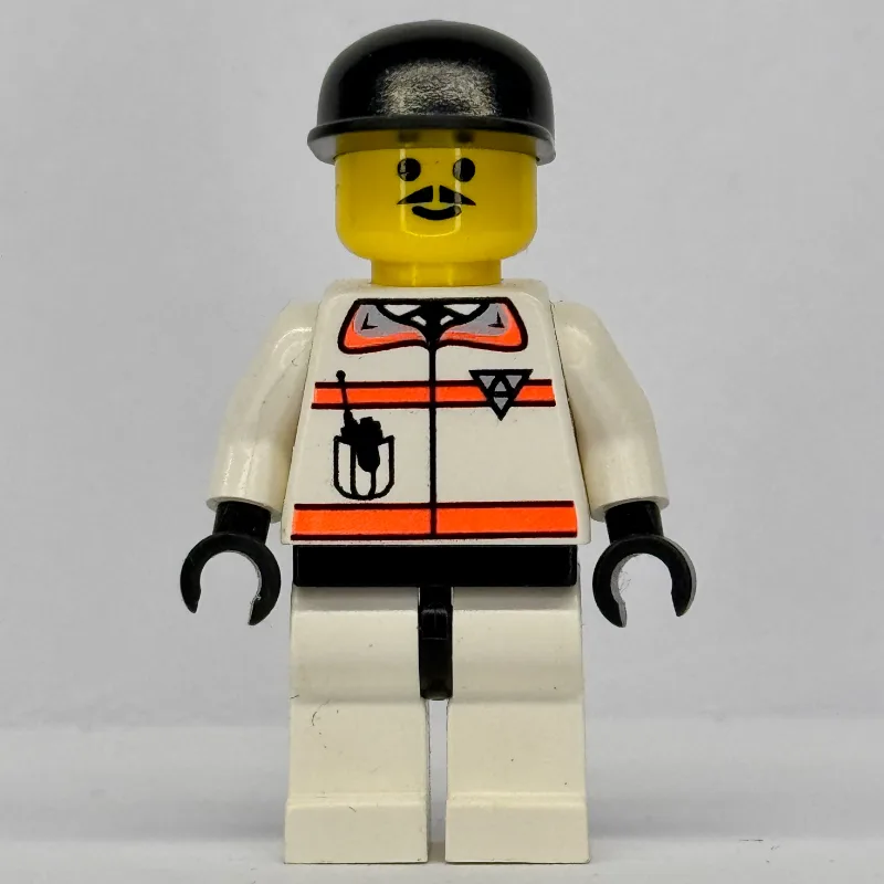 Res-Q Man, Black Cap, Moustache — dans quels sets LEGO ? (fig-000229) | Brick Broker