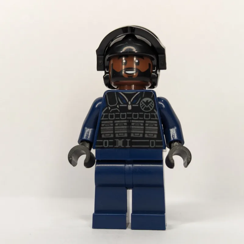 SHIELD Agent, Reddish Brown Head — dans quels sets LEGO ? (fig-014432) | Brick Broker