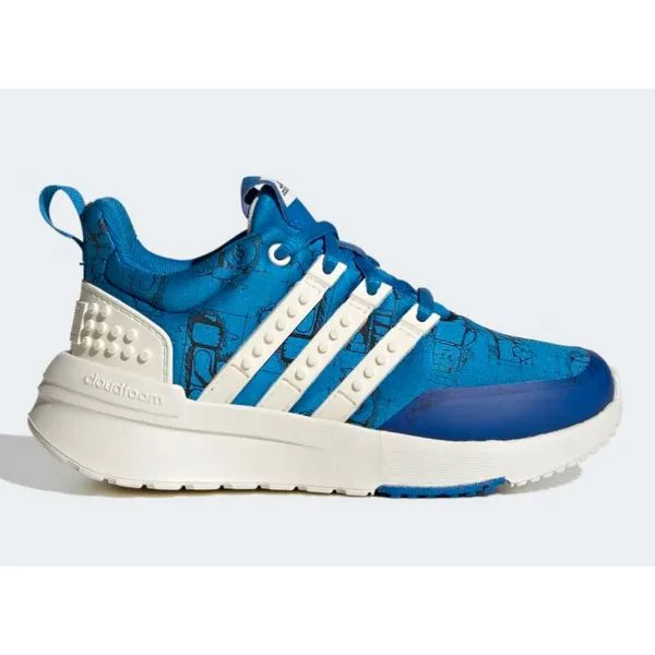 adidas Racer TR x LEGO (Bleu Choc Blanc Cassé) - Chaussures pour Grands Enfants (GX1995-1) - prix | Brick Broker