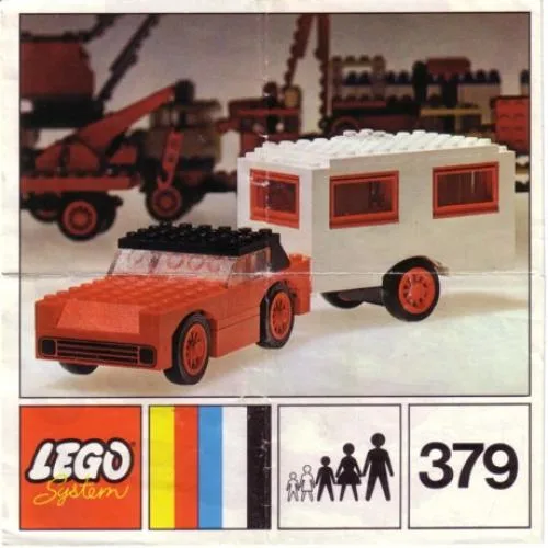 LEGO 379 Voiture et caravane - prix et où acheter | Brick Broker