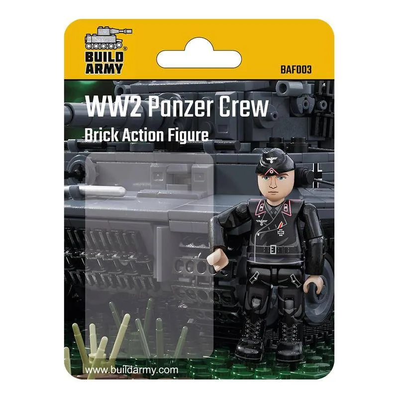 Buildarmy Équipage de char Panzer de la Seconde Guerre mondiale (BUILDARMY-BAF003) - prix | Brick Broker