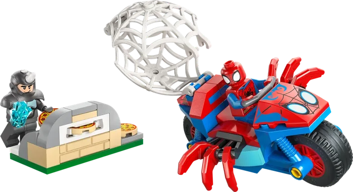 LEGO 11206 Spidey sur sa moto contre Rhino - prix | Brick Broker