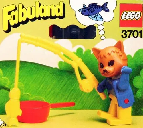 LEGO 3701 Pêcheur Cornelius le chat - prix | Brick Broker