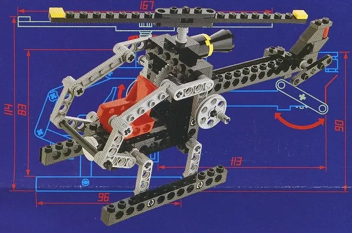 LEGO 8825 Hélicoptère de nuit - prix et où acheter | Brick Broker