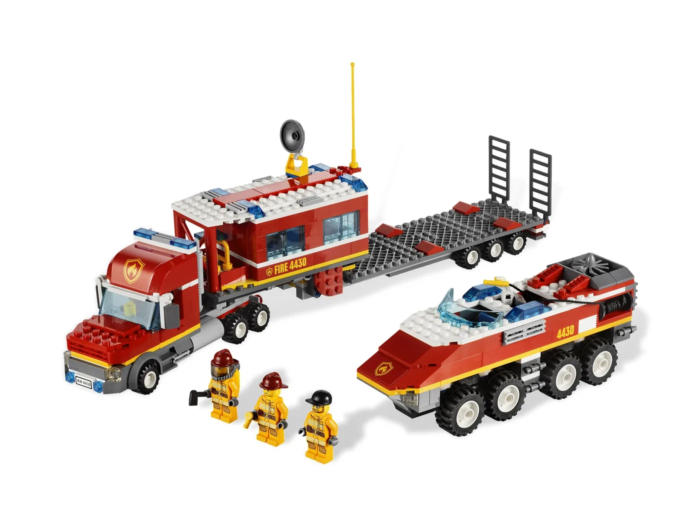 LEGO 4430 Centre de commandement des pompiers mobiles - prix | Brick Broker