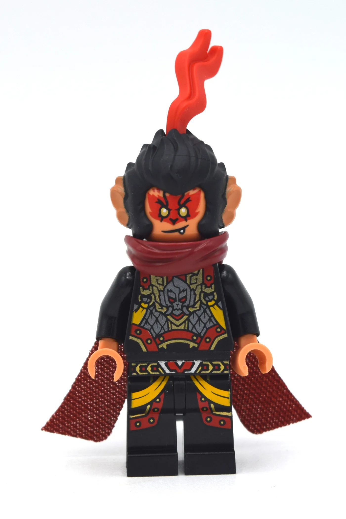 Evil Macaque, Dark Red Cape, Straight Tail — minifigurine LEGO | Brick Broker
