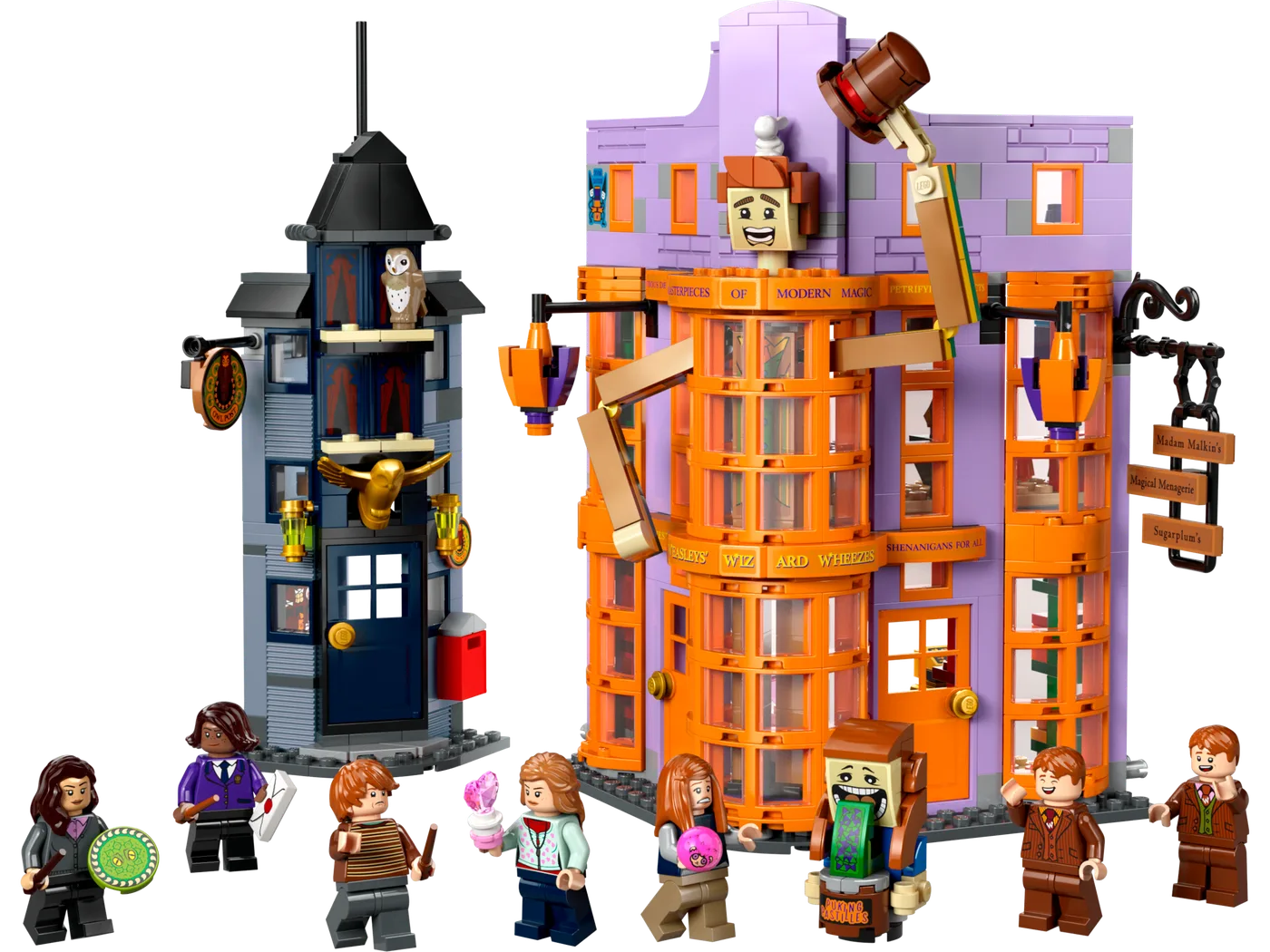LEGO 76422 Chemin de Traverse : Farces pour sorciers facétieux des Weasley - prix | Brick Broker