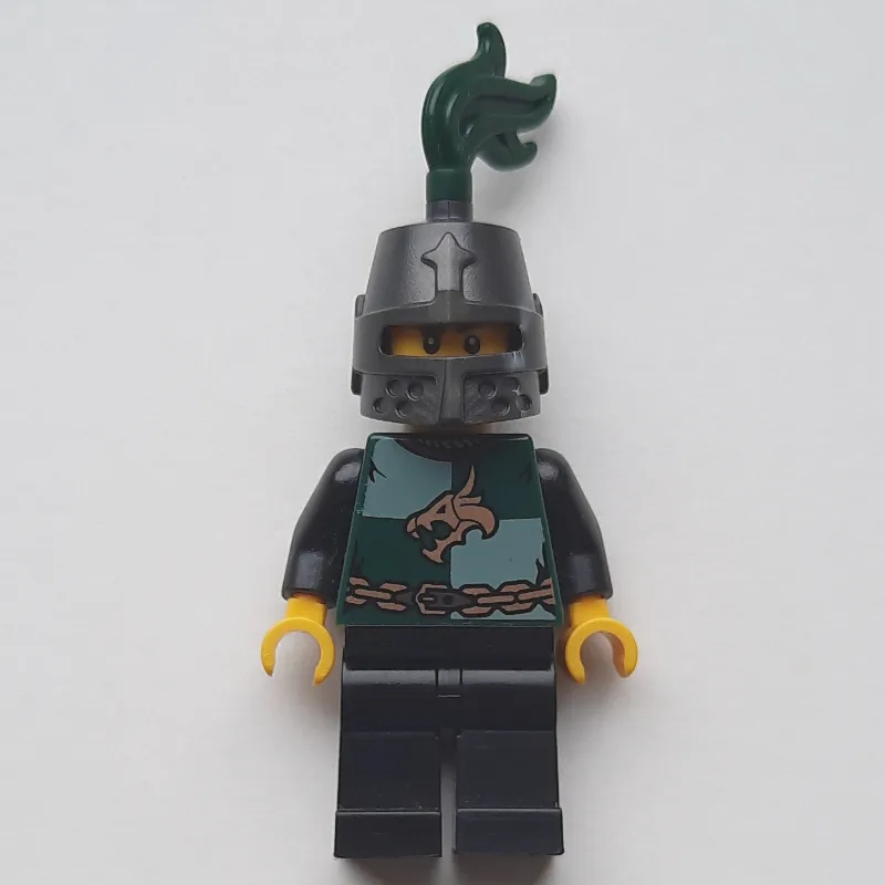 Dragon Knight, Dark Green, Helmet with Dark G… — minifigurine LEGO | Brick Broker