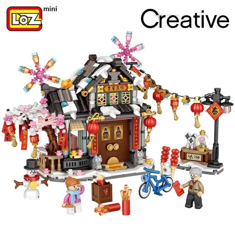 LOZ Maison du Nouvel An chinois (LOZ-1240) - prix | Brick Broker