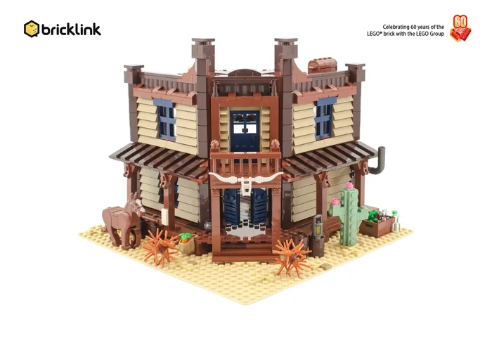BrickLink 19004 Saloon du Far West - prix | Brick Broker