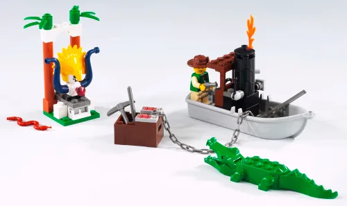 LEGO 7410 Rivière de la jungle - prix et où acheter | Brick Broker