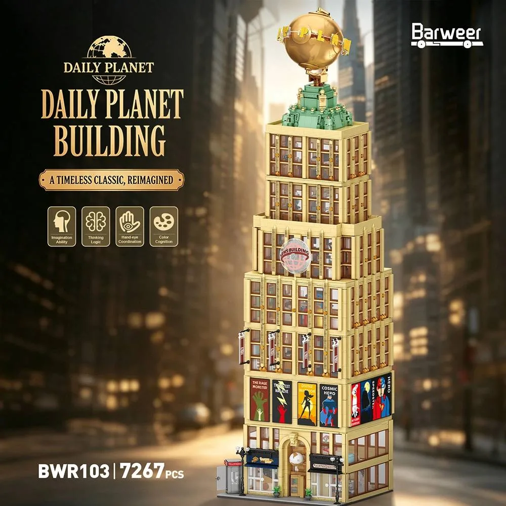 Barweer News Building Movie (BWR103) - prix | Brick Broker