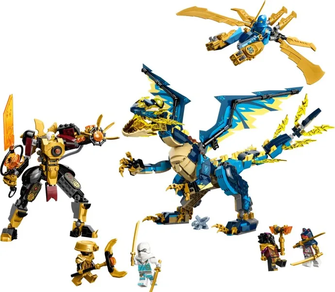 LEGO 71796 Le dragon élémentaire contre le robot de l’Impératrice - prix | Brick Broker