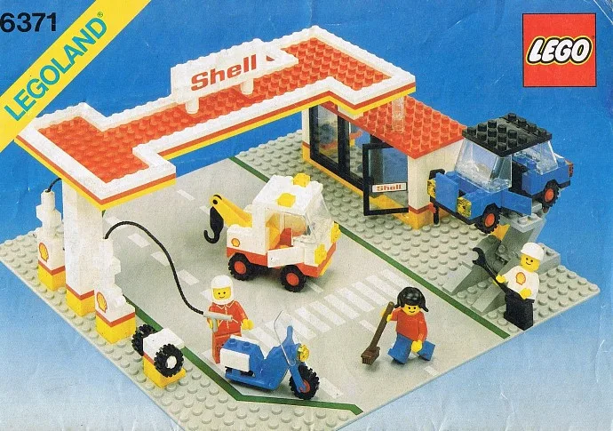 LEGO 6371 Station-service Shell - prix et où acheter | Brick Broker