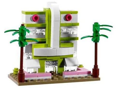 LEGO Hôtel Art Déco (MIAMI-1) - prix et où acheter | Brick Broker
