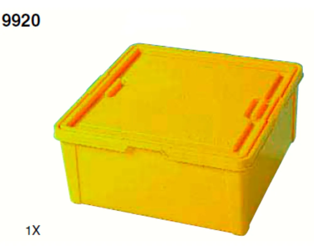 LEGO 9920 Bac de rangement extra-large (Jaune) - prix | Brick Broker