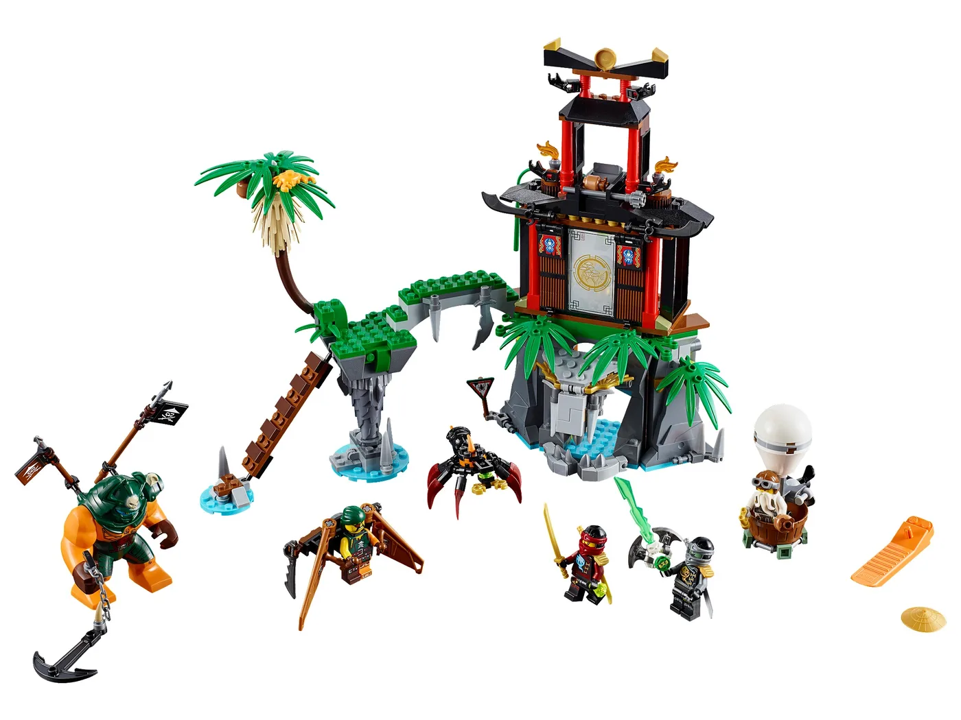 LEGO 70604 Île de la veuve du tigre - prix | Brick Broker