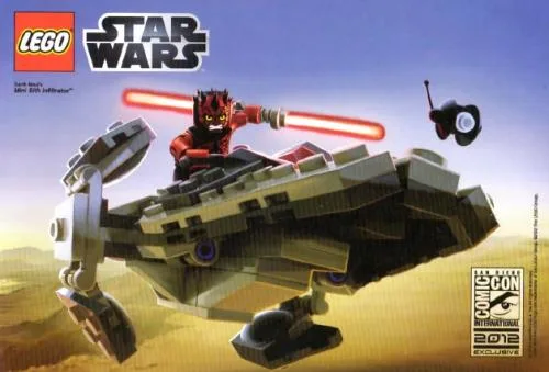 LEGO Infiltrateur Sith Miniature de Dark Maul (COMCON019-1) - prix | Brick Broker