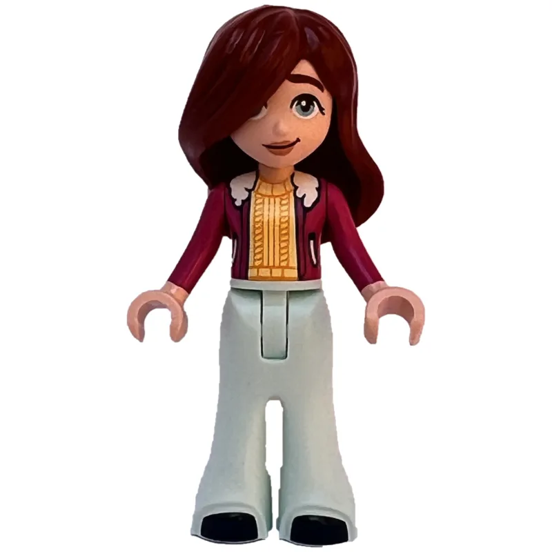 Paisley - Magenta Coat, Light Aqua Legs — minifigurine LEGO | Brick Broker