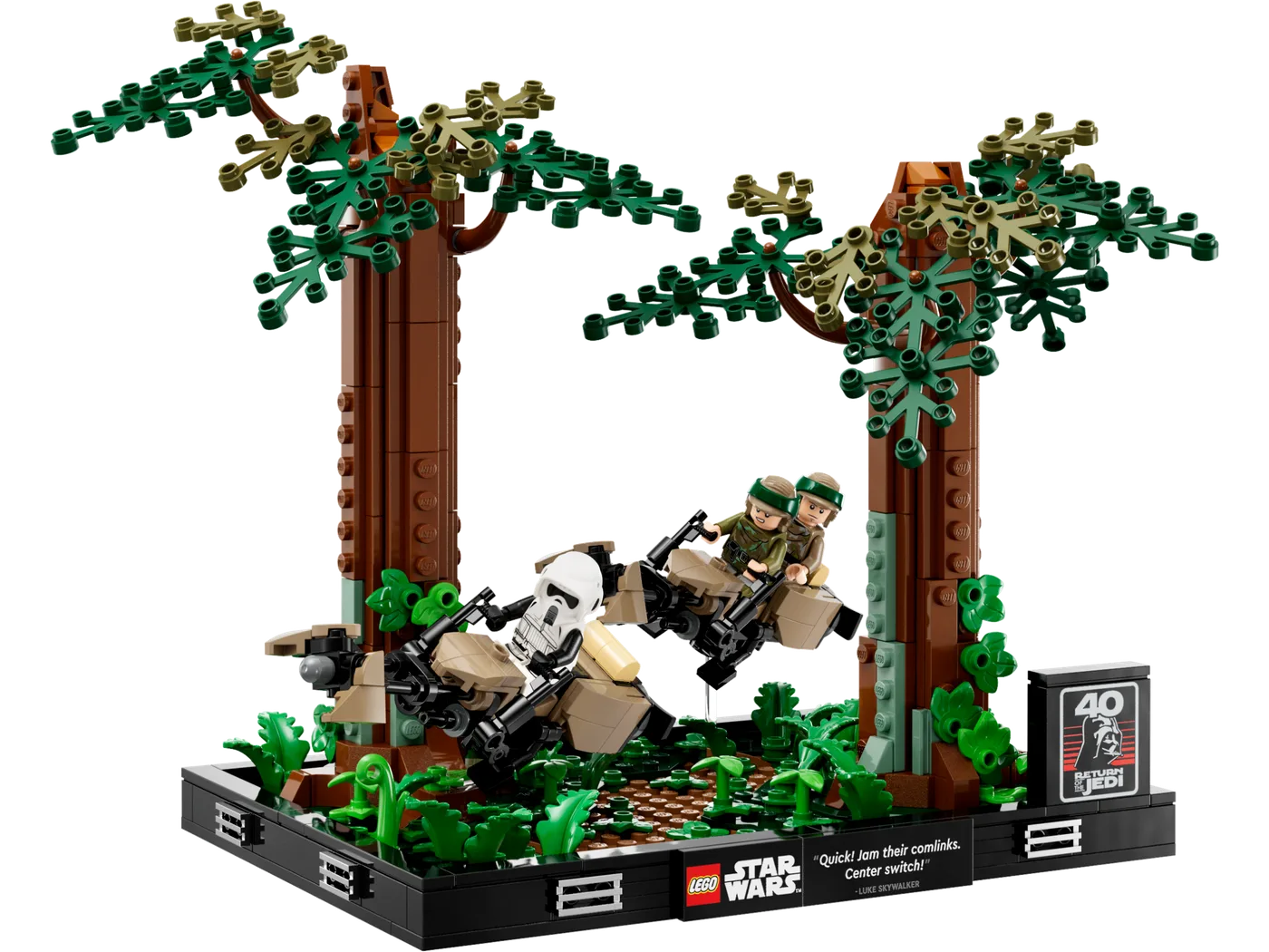 LEGO 75353 Diorama de la Poursuite Speeder sur Endor - prix | Brick Broker