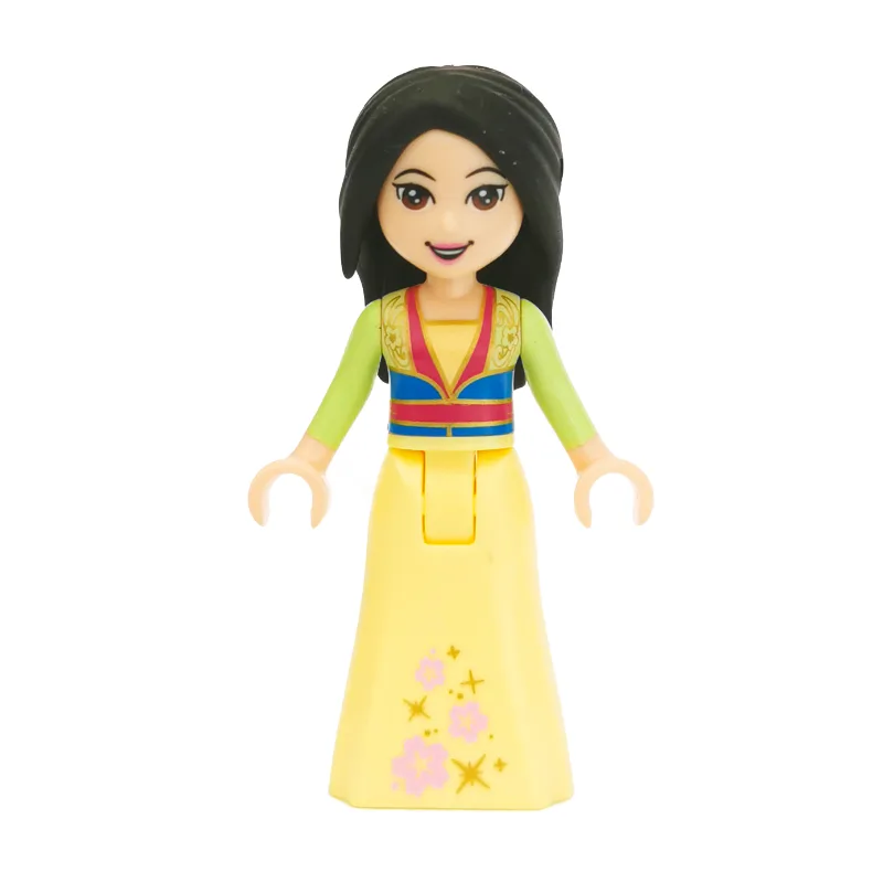 Mulan - Bright Light Yellow Dress — dans quels sets LEGO ? (fig-001680) | Brick Broker