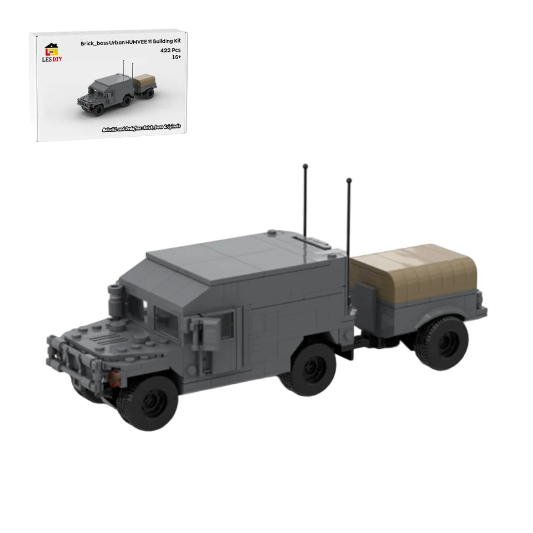 LesDiy 11 Véhicules militaires modernes (LESDIY-3745003) - prix | Brick Broker