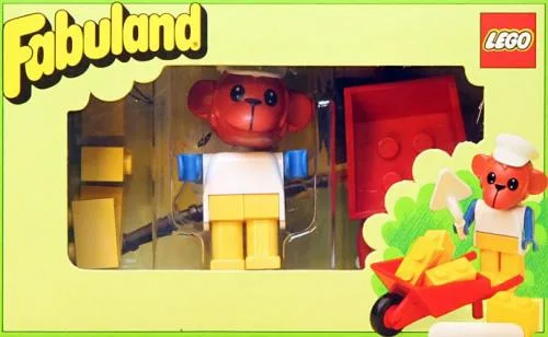 LEGO 3714 Oscar l'orang-outan maçon - prix | Brick Broker