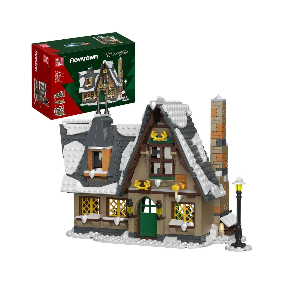 Mould King Chalet de Noël (MOU-16049S) - prix | Brick Broker