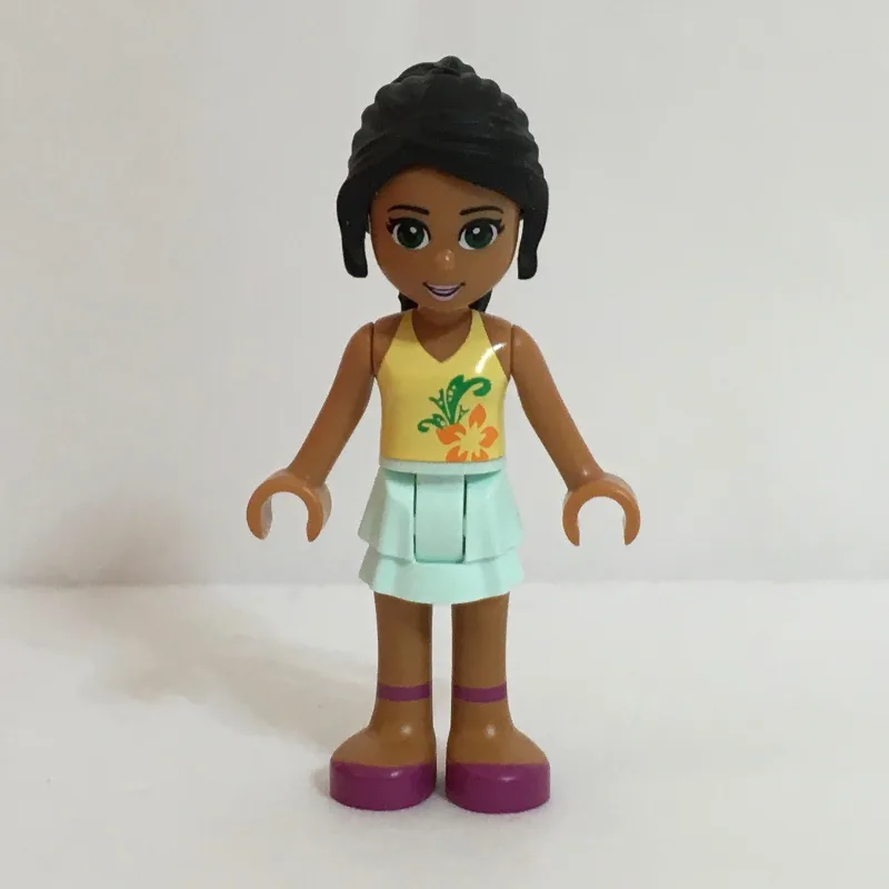 Nicole - Bright Light Yellow Top, Bright Pink… — minifigurine LEGO | Brick Broker