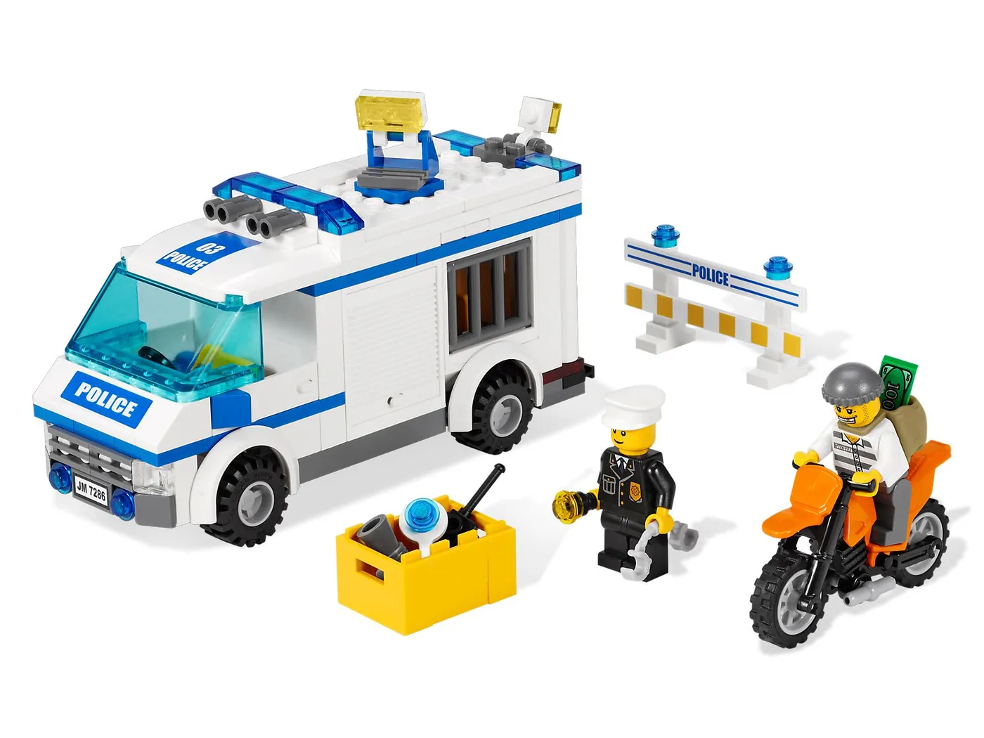 LEGO 7286 Transport de prisonniers - prix | Brick Broker